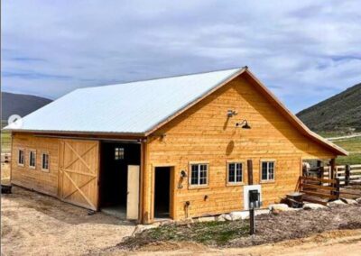 Pole Barns Modern Farm